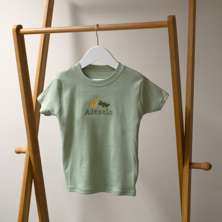 Mabel & Fox - Personalised T-Shirt - Dinosaur - Mabel & Fox