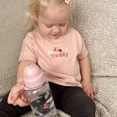 Mabel & Fox - Personalised T-Shirt - Flowers - Mabel & Fox