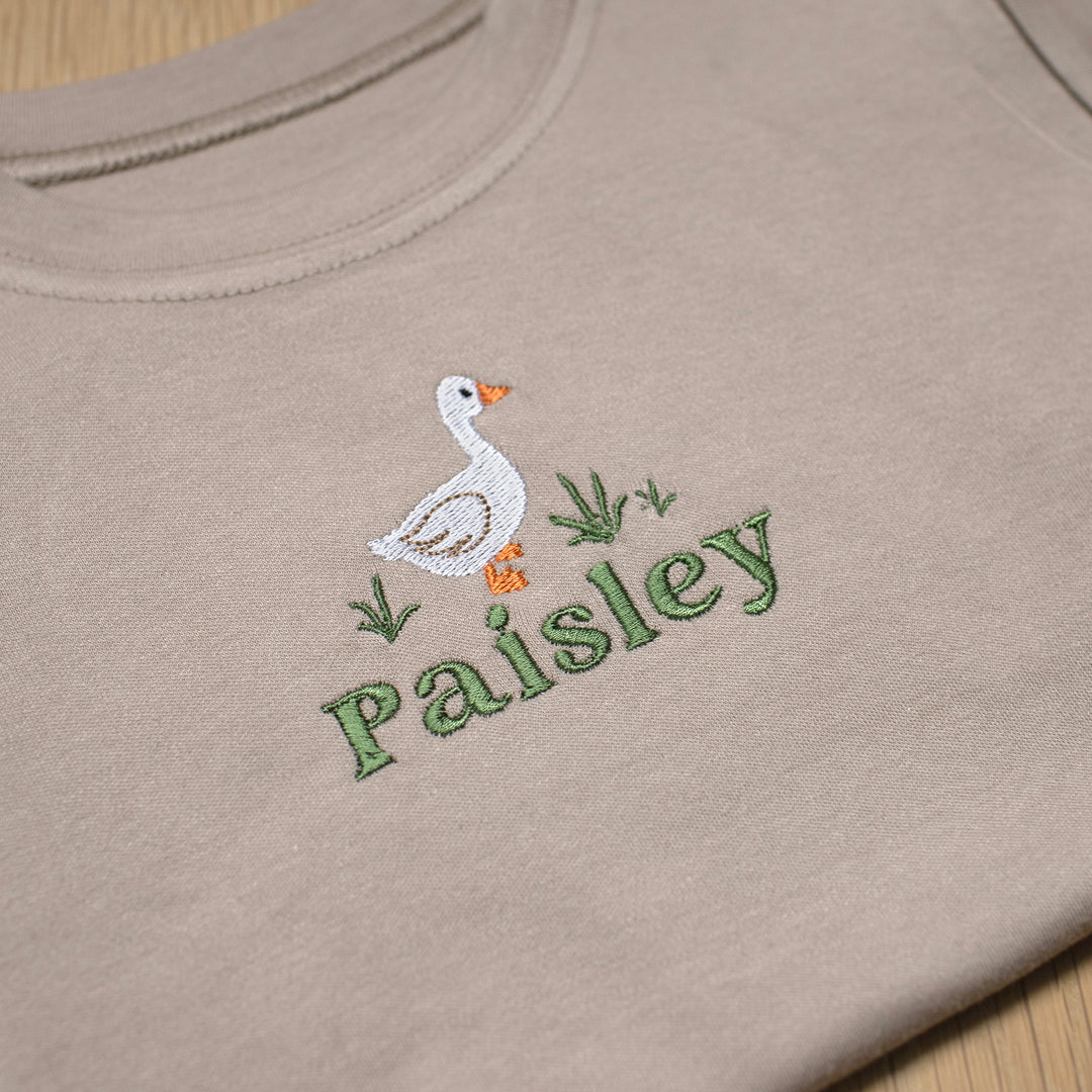 Mabel & Fox - Personalised T-Shirt - Goose - Mabel & Fox