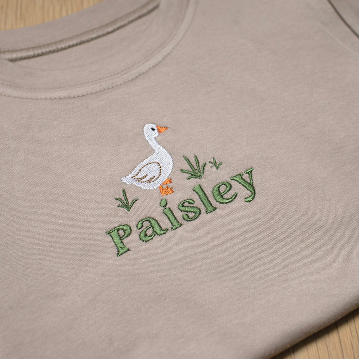 Mabel & Fox - Personalised T-Shirt - Goose - Mabel & Fox