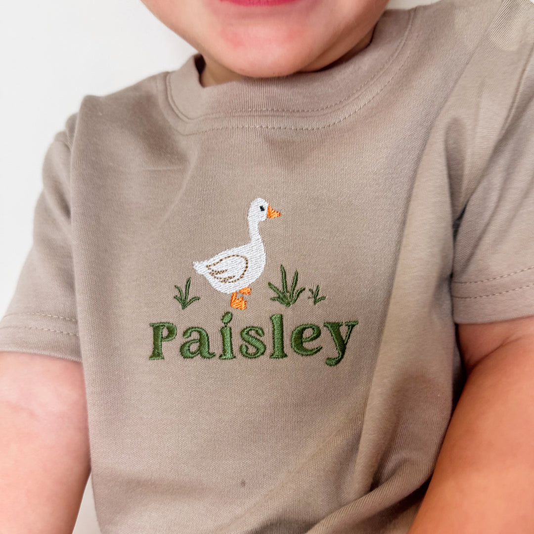 Mabel & Fox - Personalised T-Shirt - Goose - Mabel & Fox