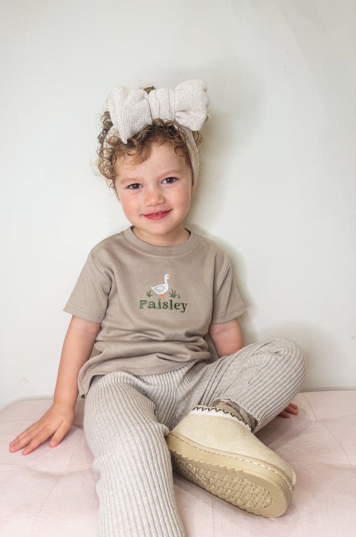 Mabel & Fox - Personalised T-Shirt - Goose - Mabel & Fox