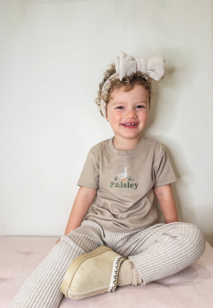 Mabel & Fox - Personalised T-Shirt - Goose - Mabel & Fox