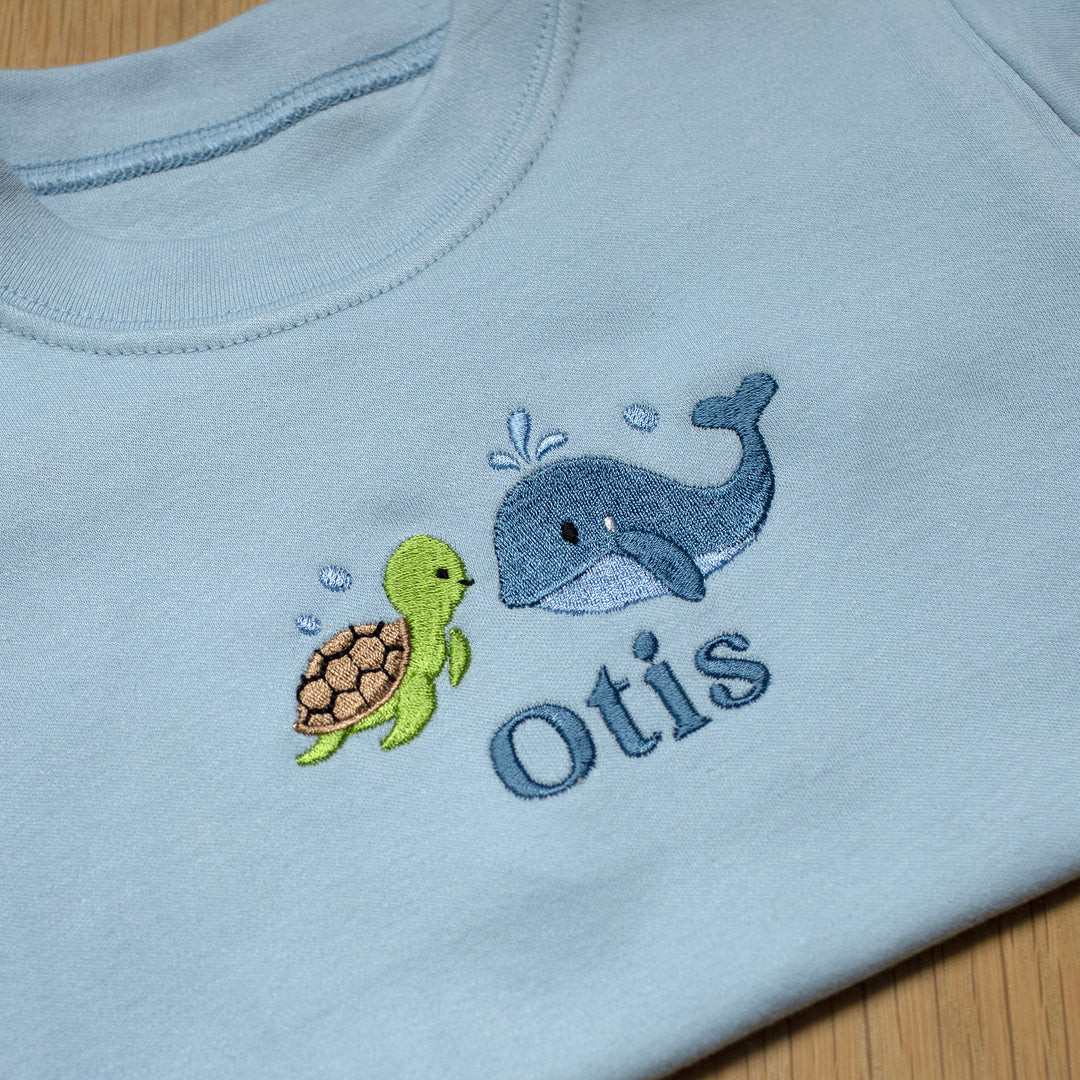 Mabel & Fox - Personalised T-Shirt - Ocean - Mabel & Fox