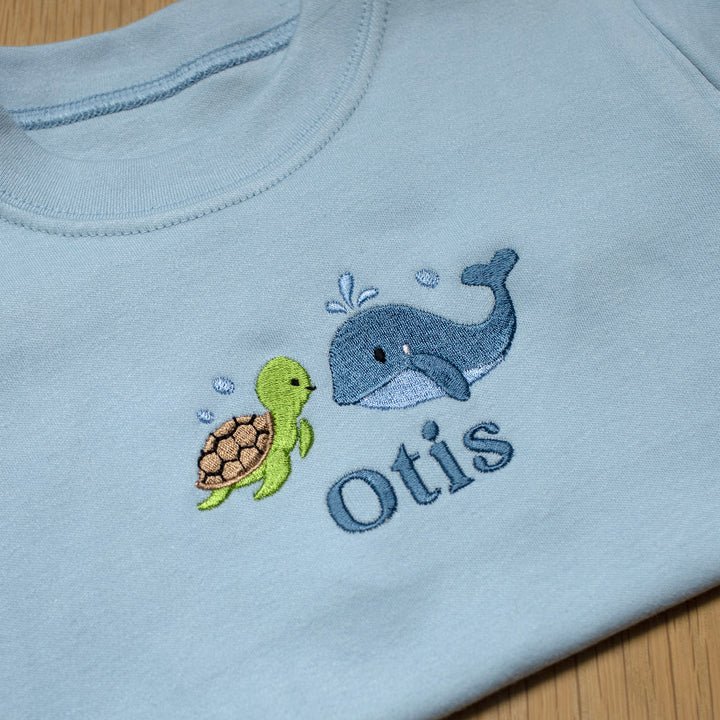 Mabel & Fox - Personalised T-Shirt - Ocean - Mabel & Fox