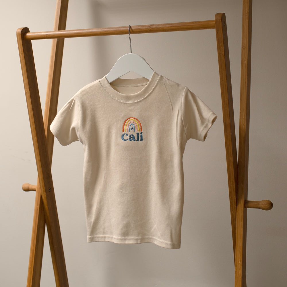 Mabel & Fox - Personalised T-Shirt - Rainbow - Mabel & Fox