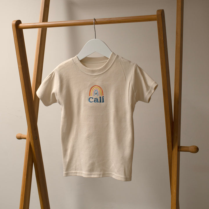 Mabel & Fox - Personalised T-Shirt - Rainbow - Mabel & Fox