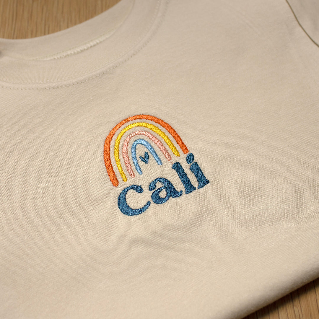 Mabel & Fox - Personalised T-Shirt - Rainbow - Mabel & Fox