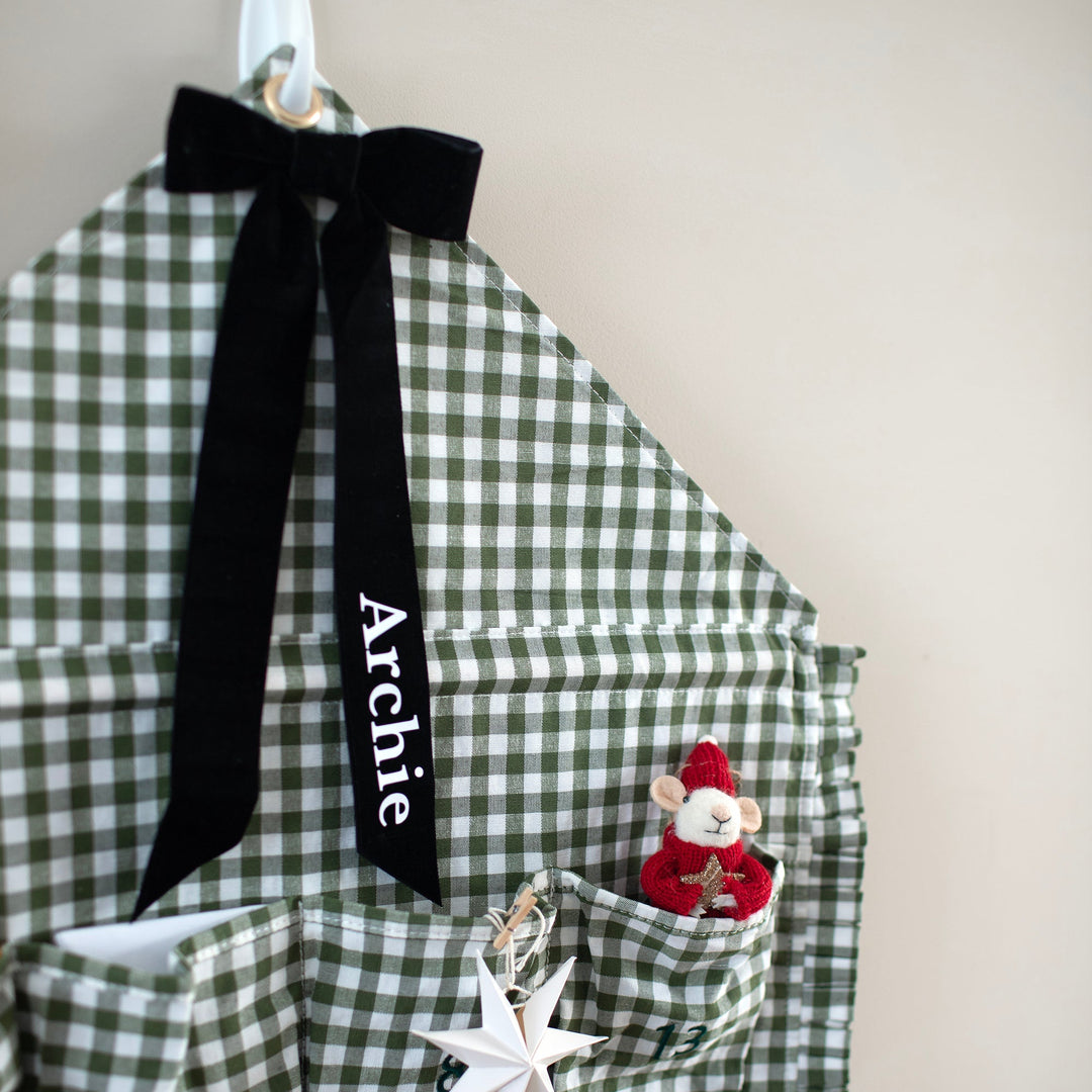 Mabel & Fox - Personalised Velvet Bow - Mabel & Fox