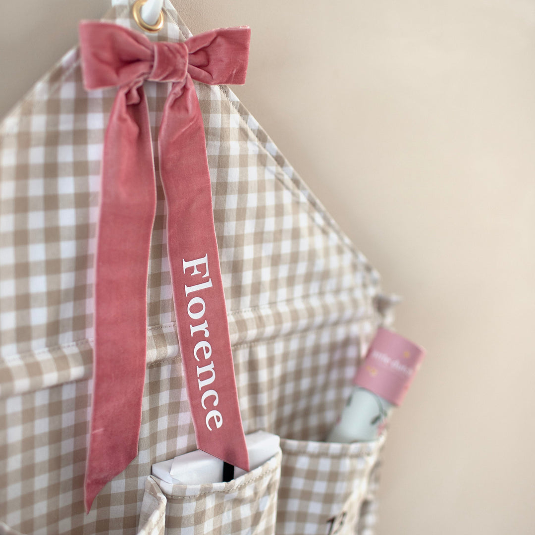 Mabel & Fox - Personalised Velvet Bow - Mabel & Fox