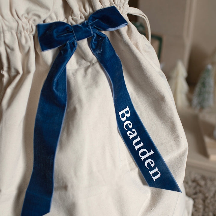 Mabel & Fox - Personalised Velvet Bow - Mabel & Fox