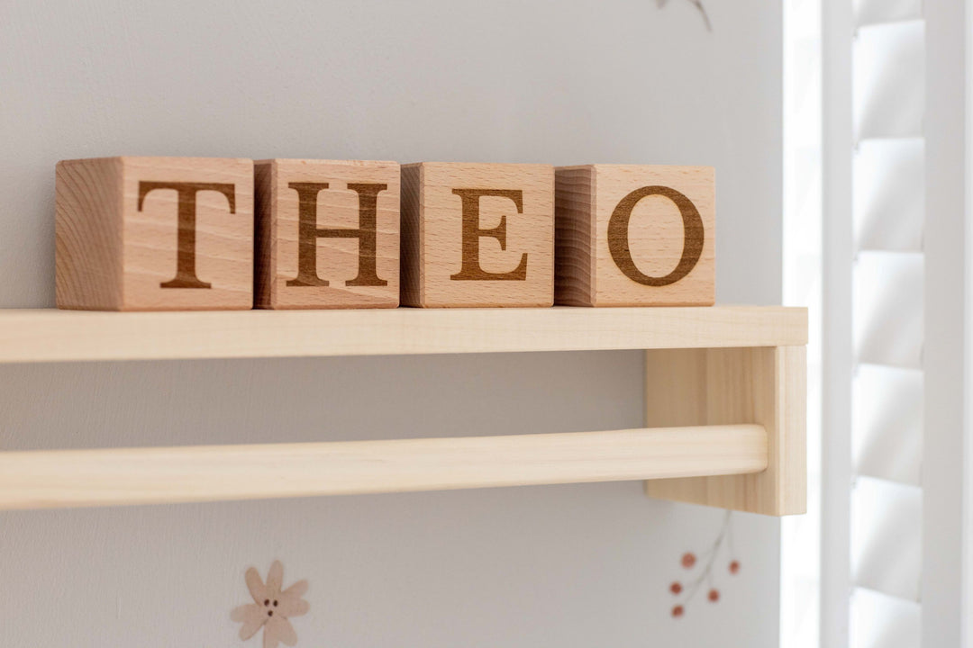 Mabel & Fox - Personalised Wooden Blocks - Mabel & Fox