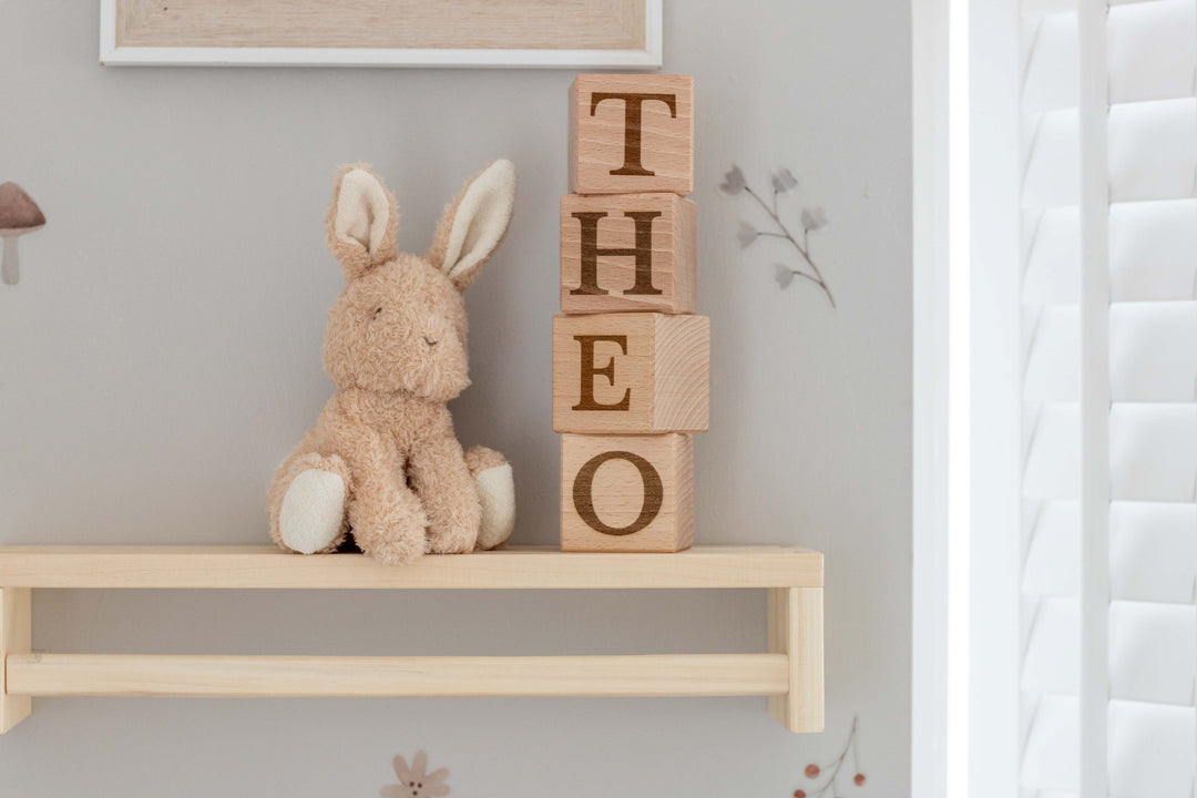 Mabel & Fox - Personalised Wooden Blocks - Mabel & Fox