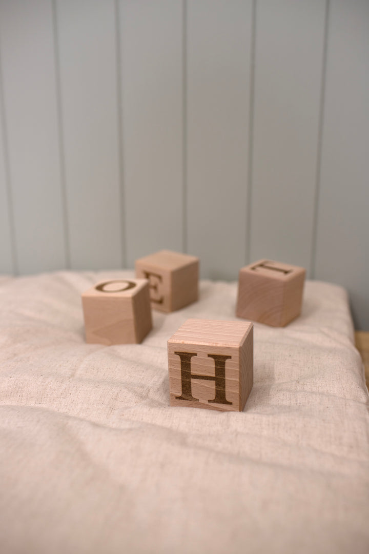 Mabel & Fox - Personalised Wooden Blocks - Mabel & Fox