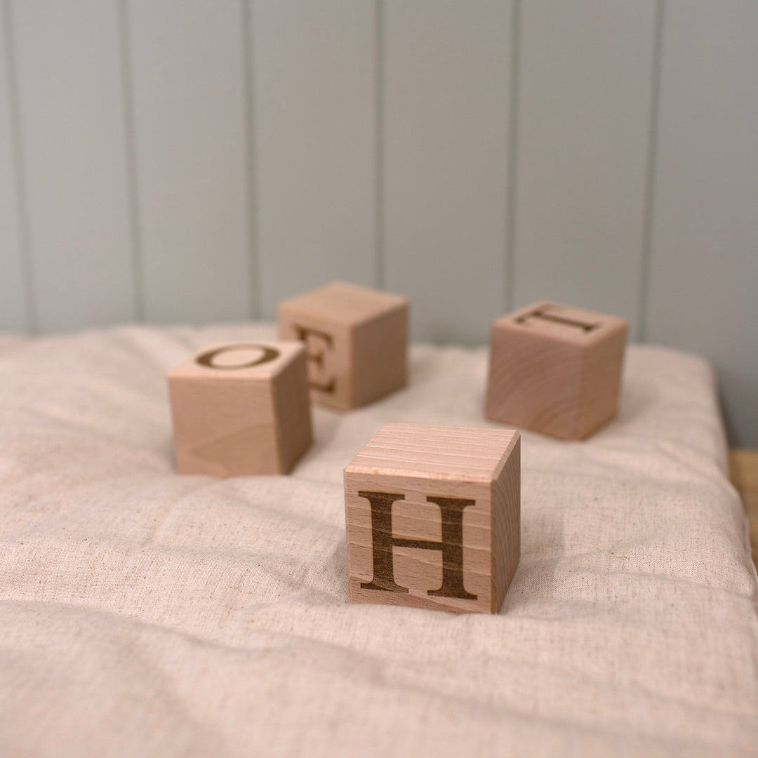 Mabel & Fox - Personalised Wooden Blocks - Mabel & Fox
