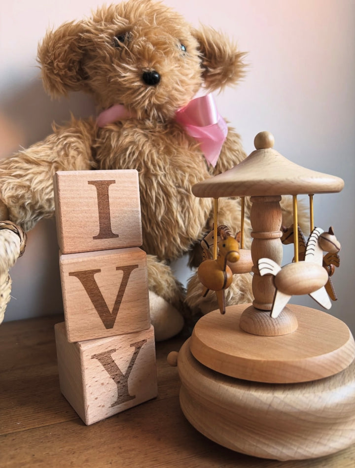 Mabel & Fox - Personalised Wooden Blocks - Mabel & Fox