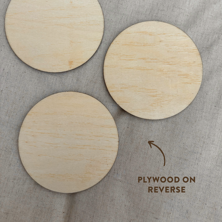 Mabel & Fox - Personalised Wooden Milestone Cards - Botanical - Mabel & Fox