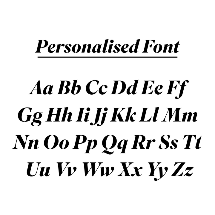 Mabel & Fox - Personalised Wooden Name Sign - Bow Cute - Mabel & Fox