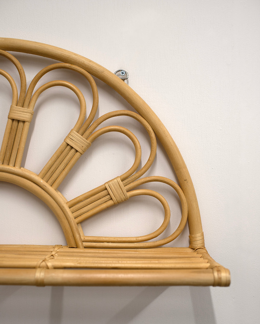 Mabel & Fox - Rattan Wall Shelf - Mabel & Fox