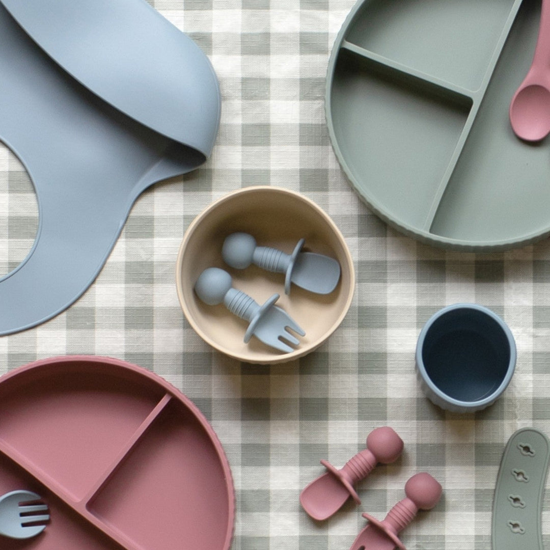 Mabel & Fox - Silicone Bowl - Beige - Mabel & Fox