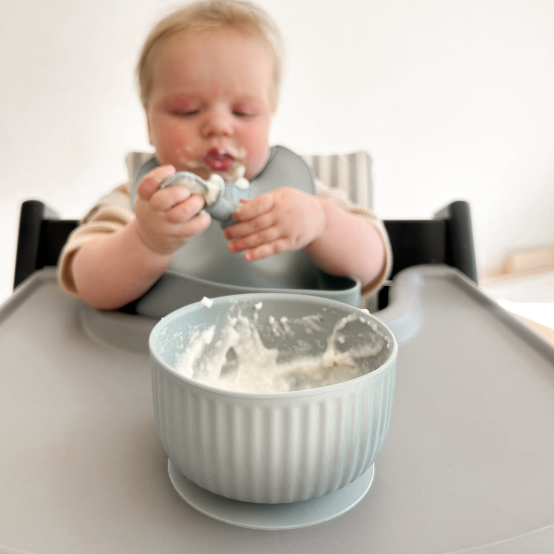 Mabel & Fox - Silicone Bowl - Blue - Mabel & Fox