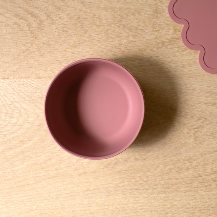 Mabel & Fox - Silicone Bowl - Pink - Mabel & Fox
