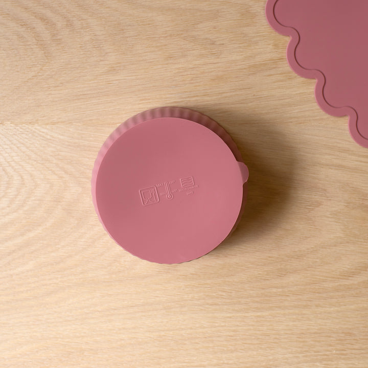 Mabel & Fox - Silicone Bowl - Pink - Mabel & Fox