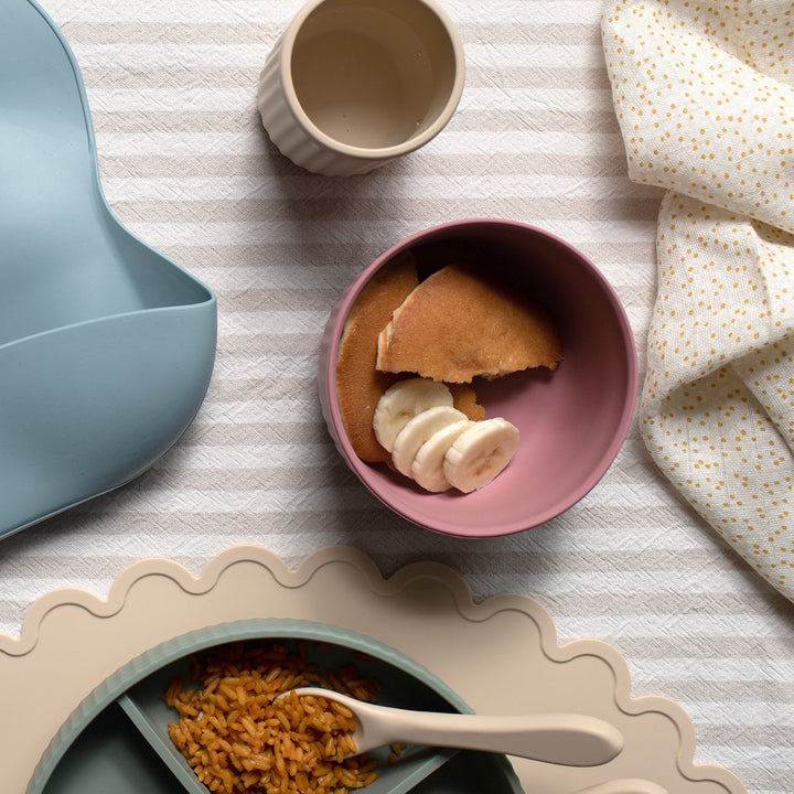 Mabel & Fox - Silicone Bowl - Pink - Mabel & Fox