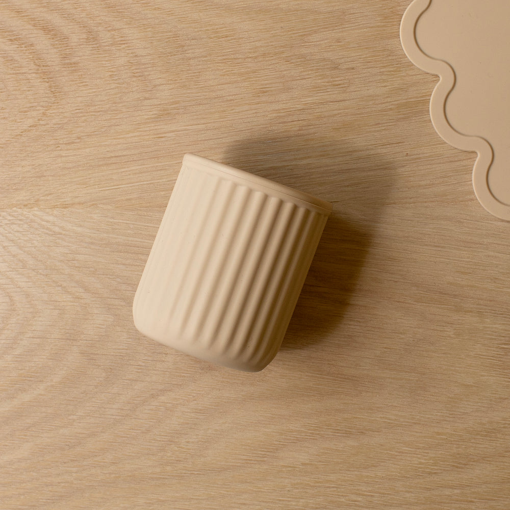 Mabel & Fox - Silicone Cup - Beige - Mabel & Fox