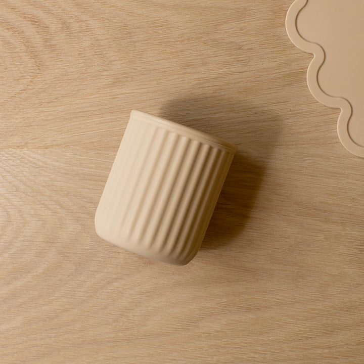 Mabel & Fox - Silicone Cup - Beige - Mabel & Fox