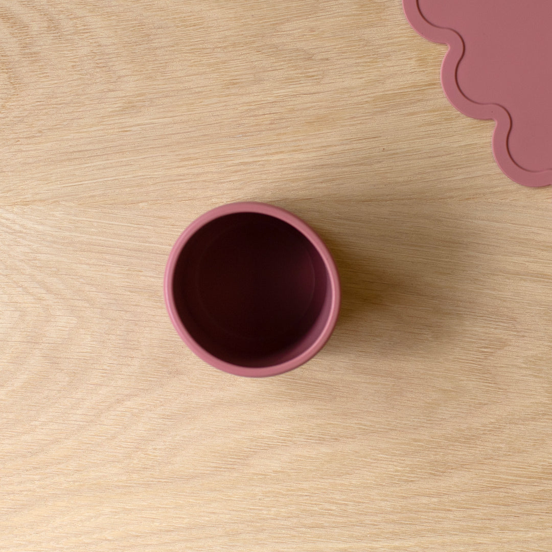 Mabel & Fox - Silicone Cup - Pink - Mabel & Fox