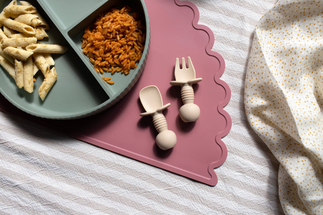 Mabel & Fox - Silicone Plate - Sage - Mabel & Fox