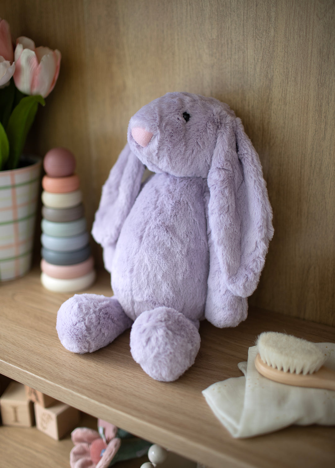 Mabel & Fox - Soft Toy Bunny - Violet - Mabel & Fox