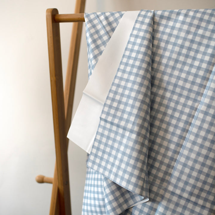 Mabel & Fox - Splash Mat - Blue Gingham - Mabel & Fox