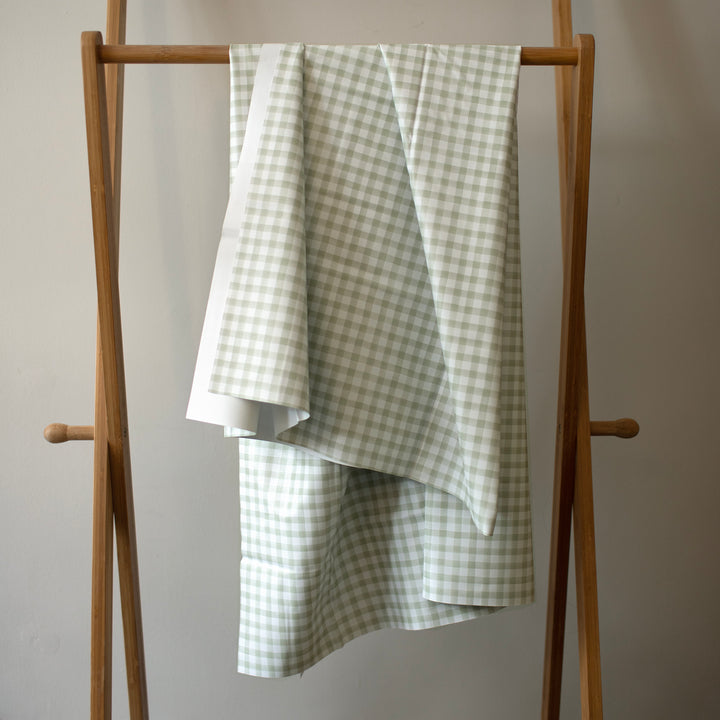 Mabel & Fox - Splash Mat - Sage Gingham - Mabel & Fox