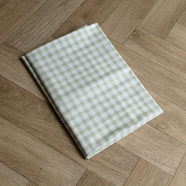 Mabel & Fox - Splash Mat - Sage Gingham - Mabel & Fox