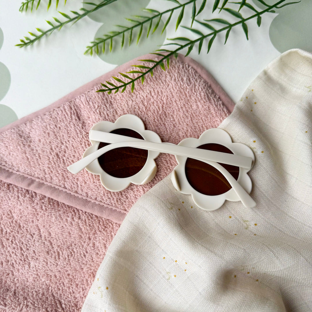 Mabel & Fox - Sunglasses - Flower - Cream - Mabel & Fox