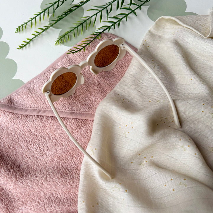 Mabel & Fox - Sunglasses - Flower - Cream - Mabel & Fox