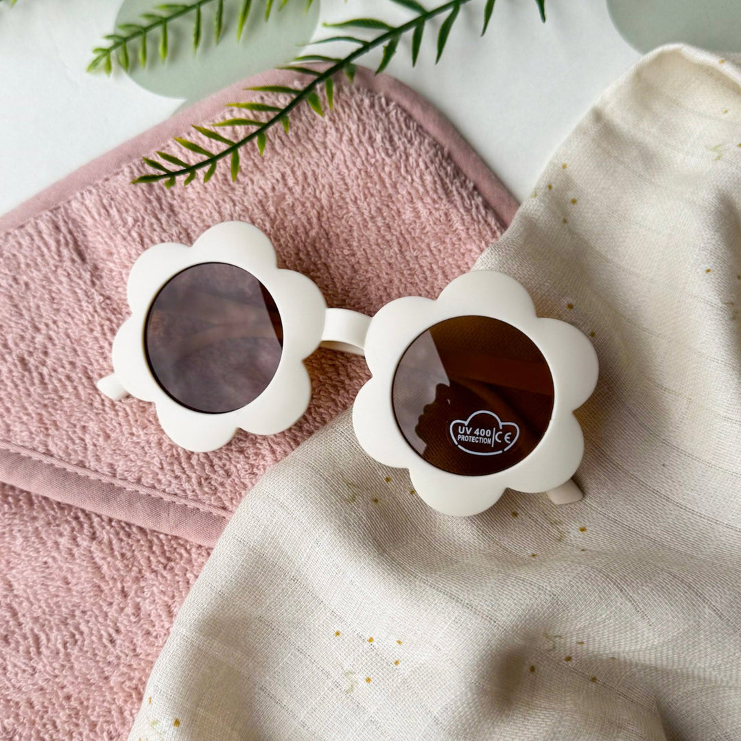 Mabel & Fox - Sunglasses - Flower - Cream - Mabel & Fox