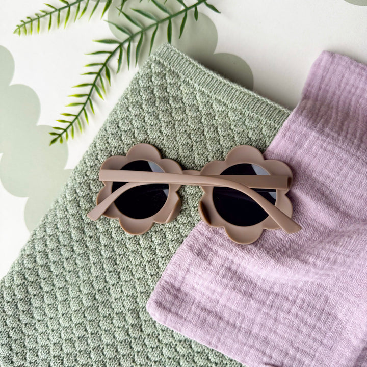 Mabel & Fox - Sunglasses - Flower - Taupe - Mabel & Fox