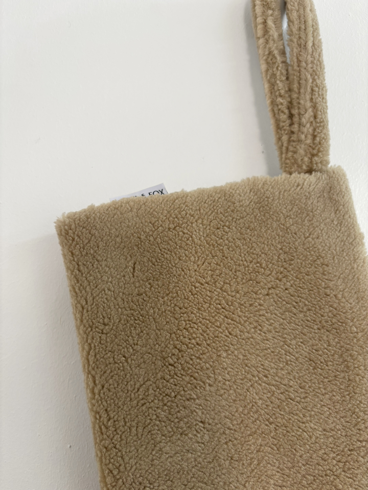 Mabel & Fox - Teddy Pouch - Biscuit - Mabel & Fox