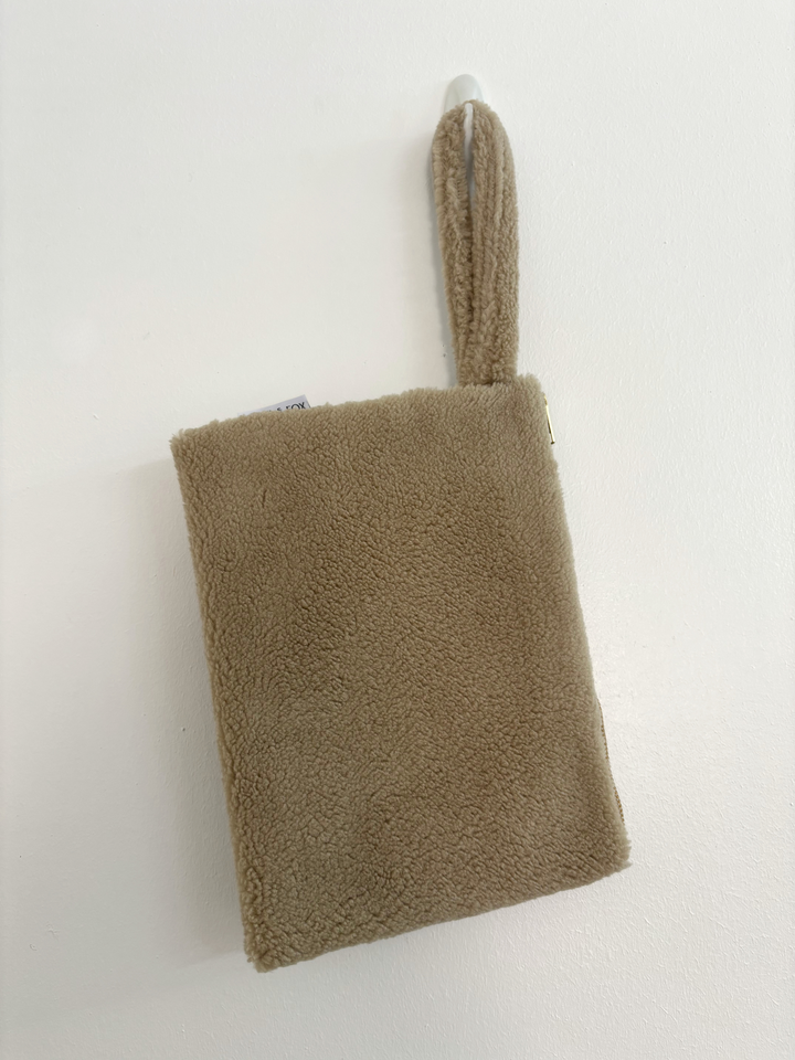 Mabel & Fox - Teddy Pouch - Biscuit - Mabel & Fox