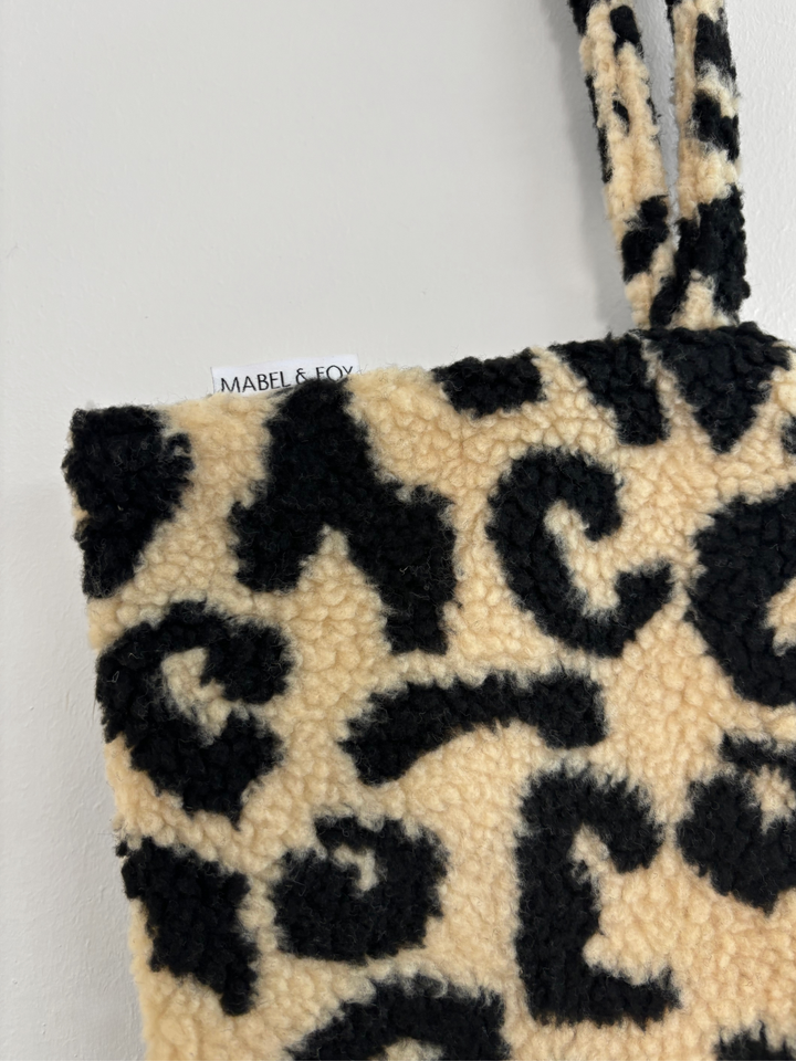 Mabel & Fox - Teddy Pouch - Leopard - Mabel & Fox