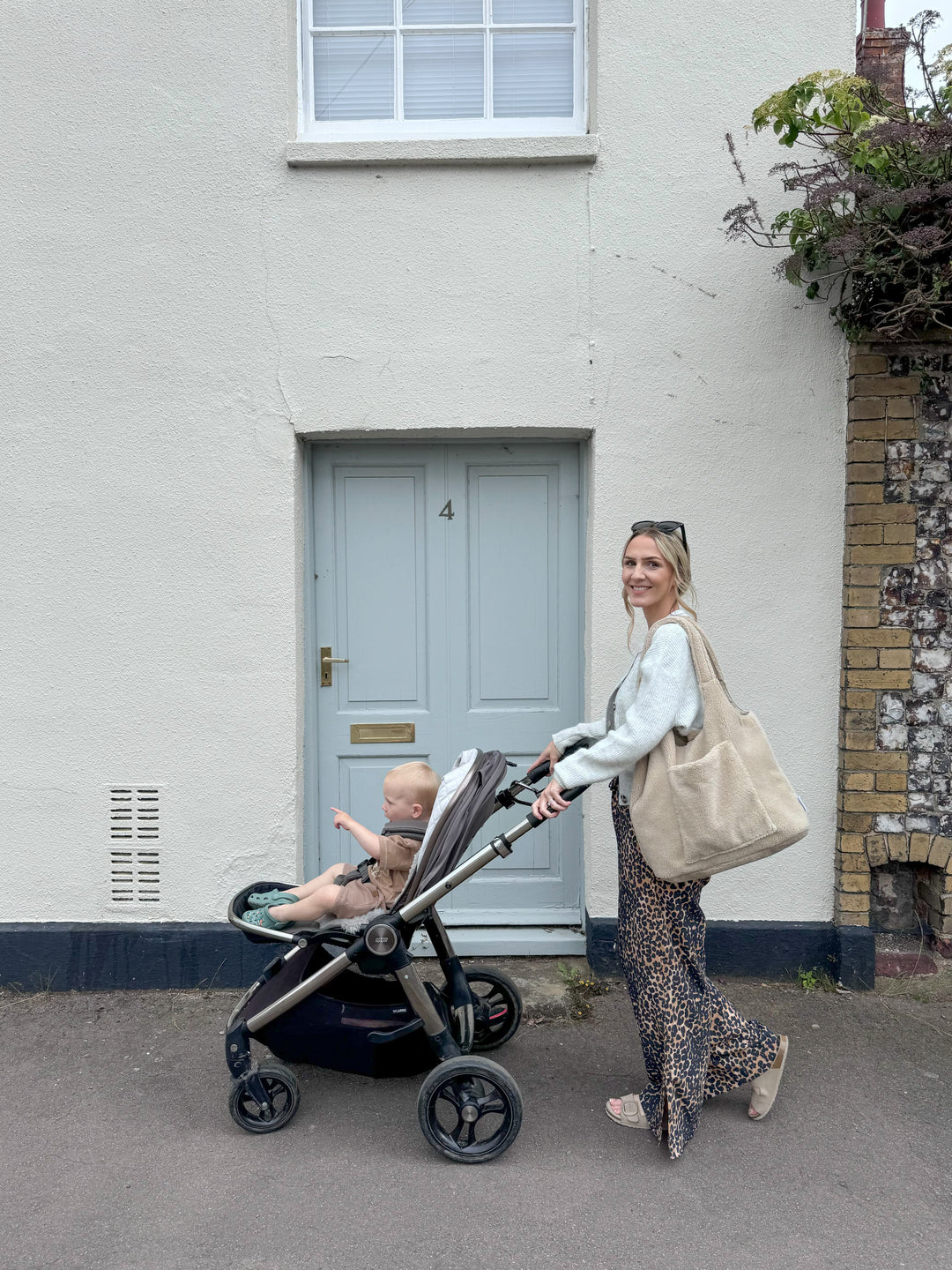 Mabel & Fox - Teddy Tote Bag - Biscuit - Mabel & Fox