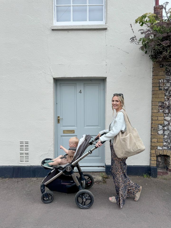 Mabel & Fox - Teddy Tote Bag - Biscuit - Mabel & Fox
