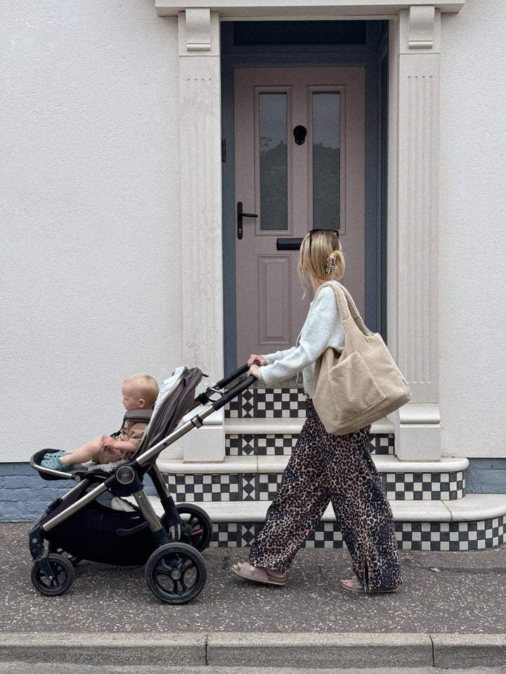 Mabel & Fox - Teddy Tote Bag - Biscuit - Mabel & Fox