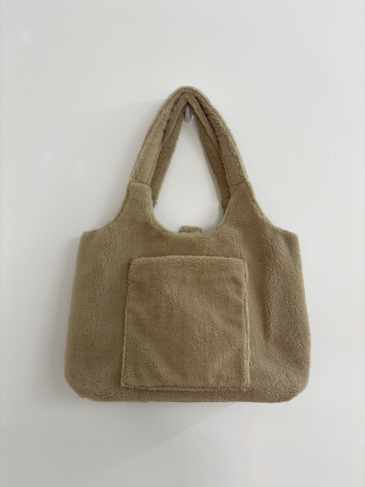 Mabel & Fox - Teddy Tote Bag - Biscuit - Mabel & Fox