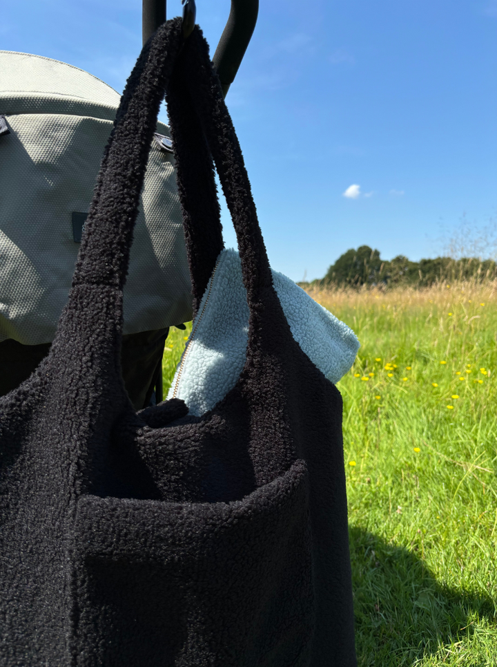 Mabel & Fox - Teddy Tote Bag - Black - Mabel & Fox