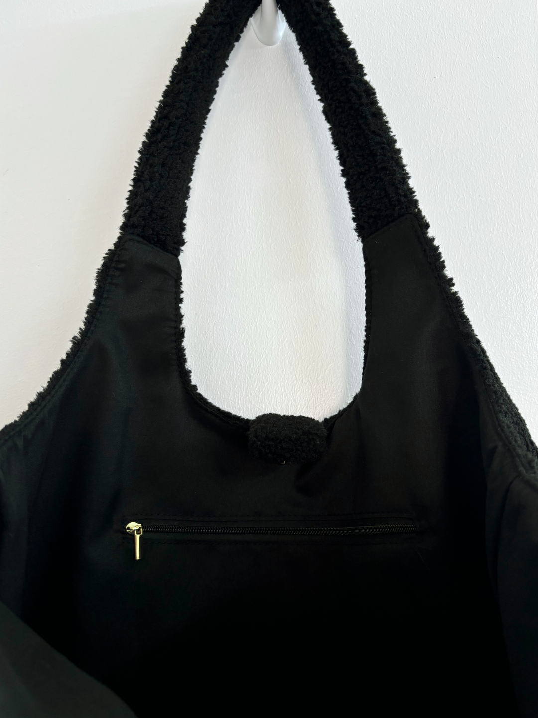 Mabel & Fox - Teddy Tote Bag - Black - Mabel & Fox