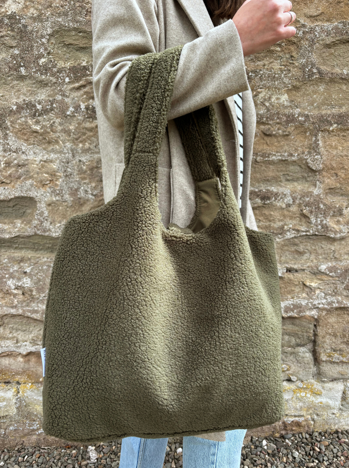 Mabel & Fox - Teddy Tote Bag - Forest - Mabel & Fox